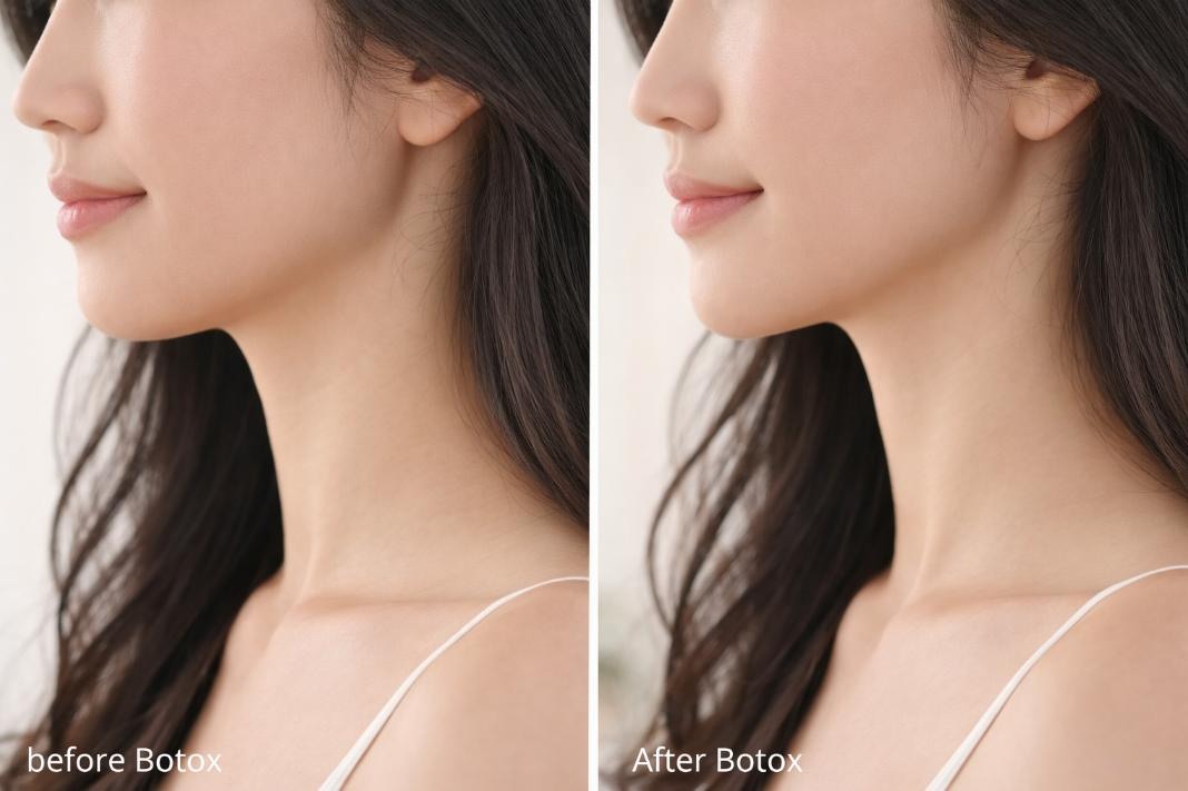 輪廓前後對比示意圖